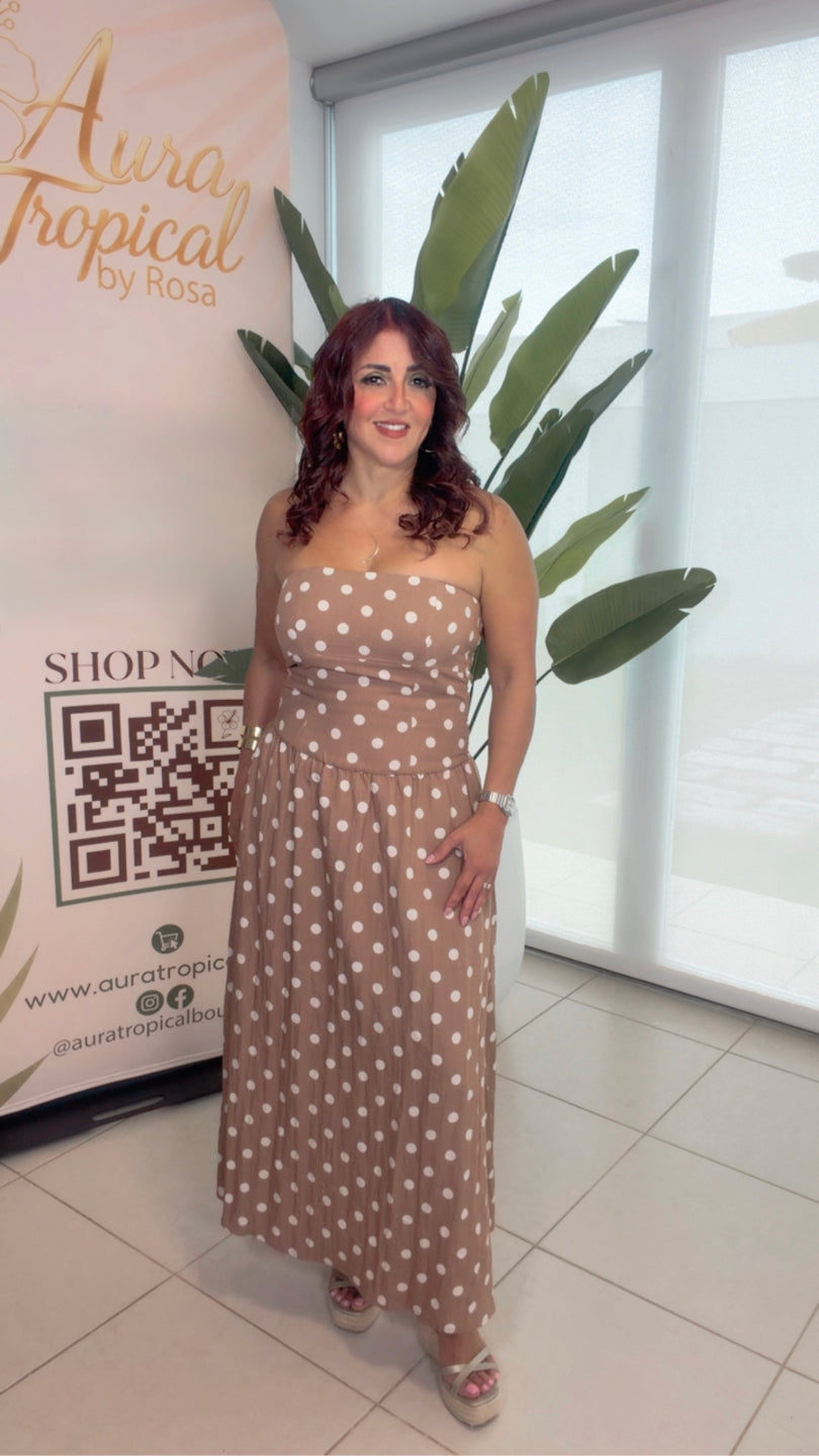 Polka Charm Maxi