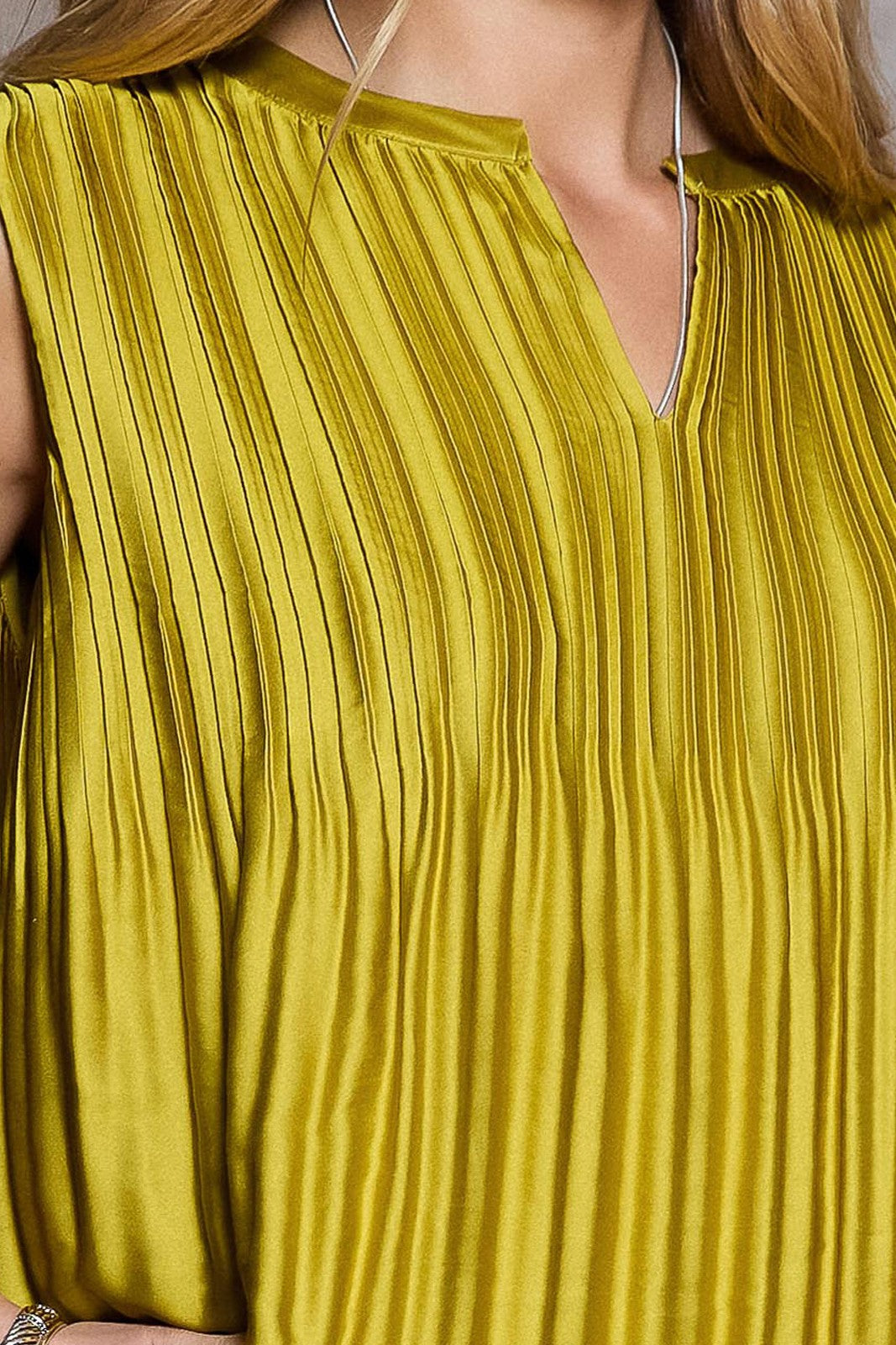 Marbella Pleated Top