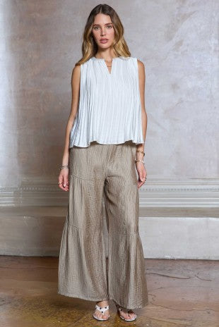 Marbella Pleated Top