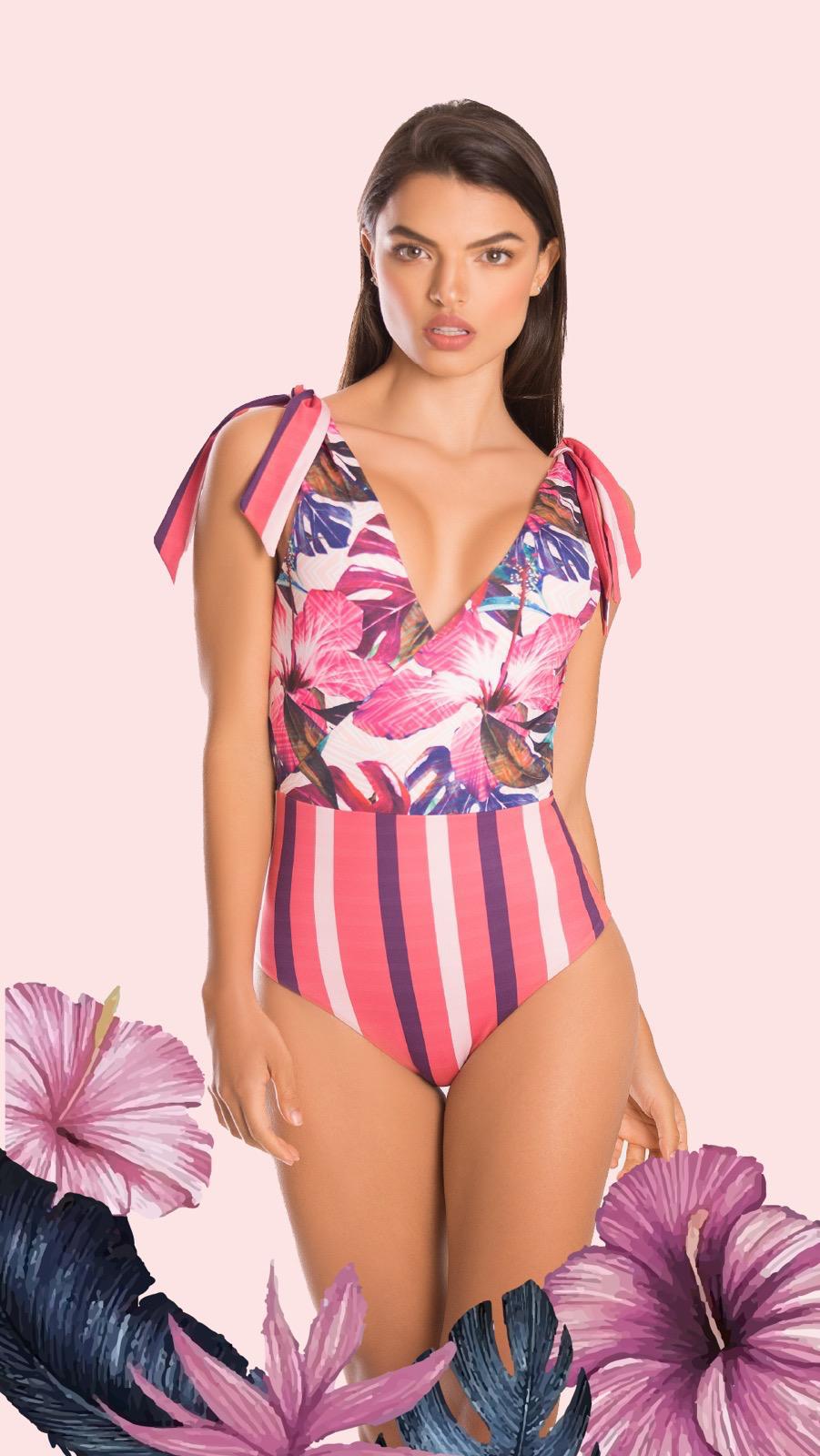 Costa Rosa Resort One-Piece Swimwear