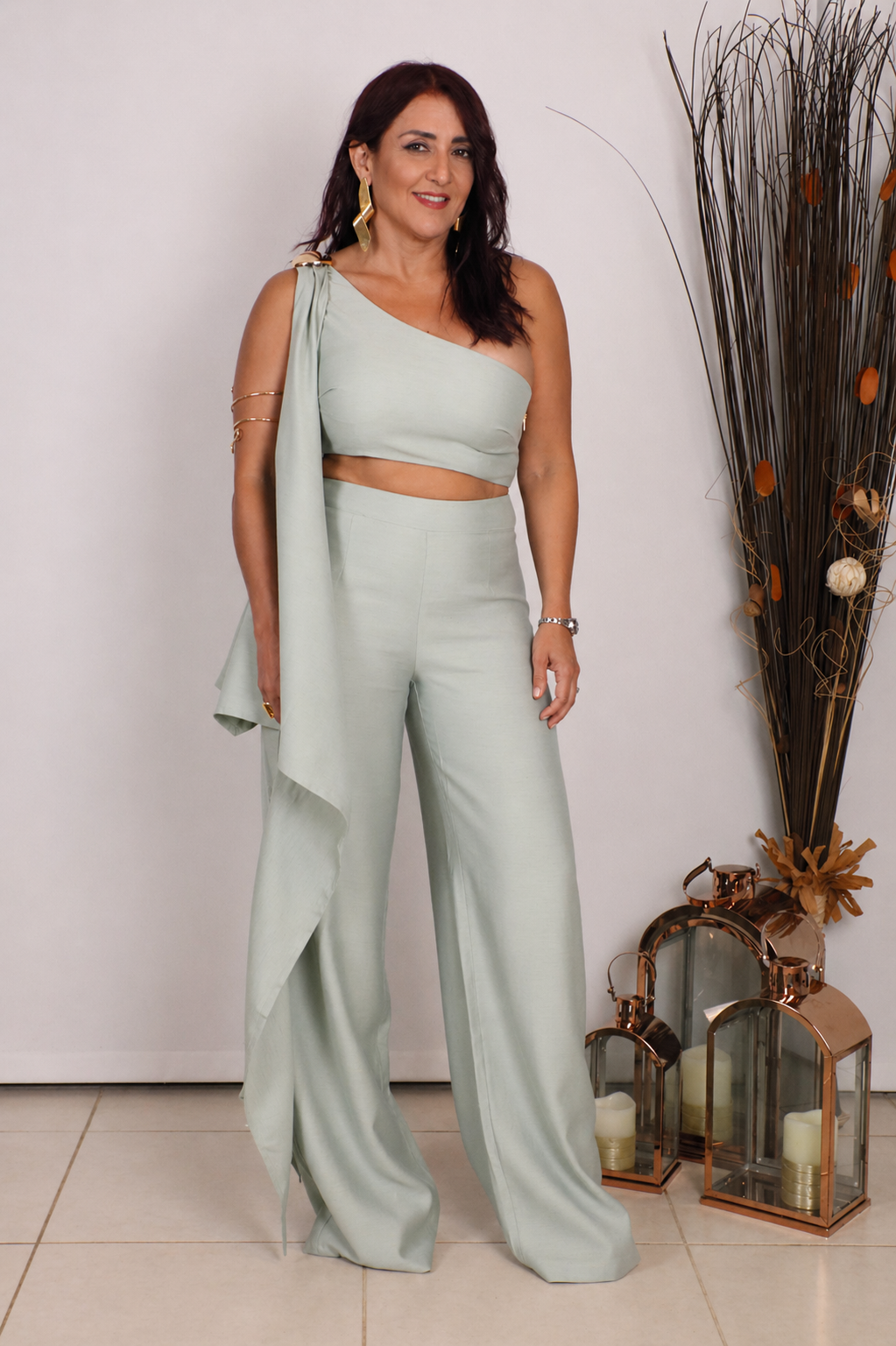 Godest One Shoulder Set