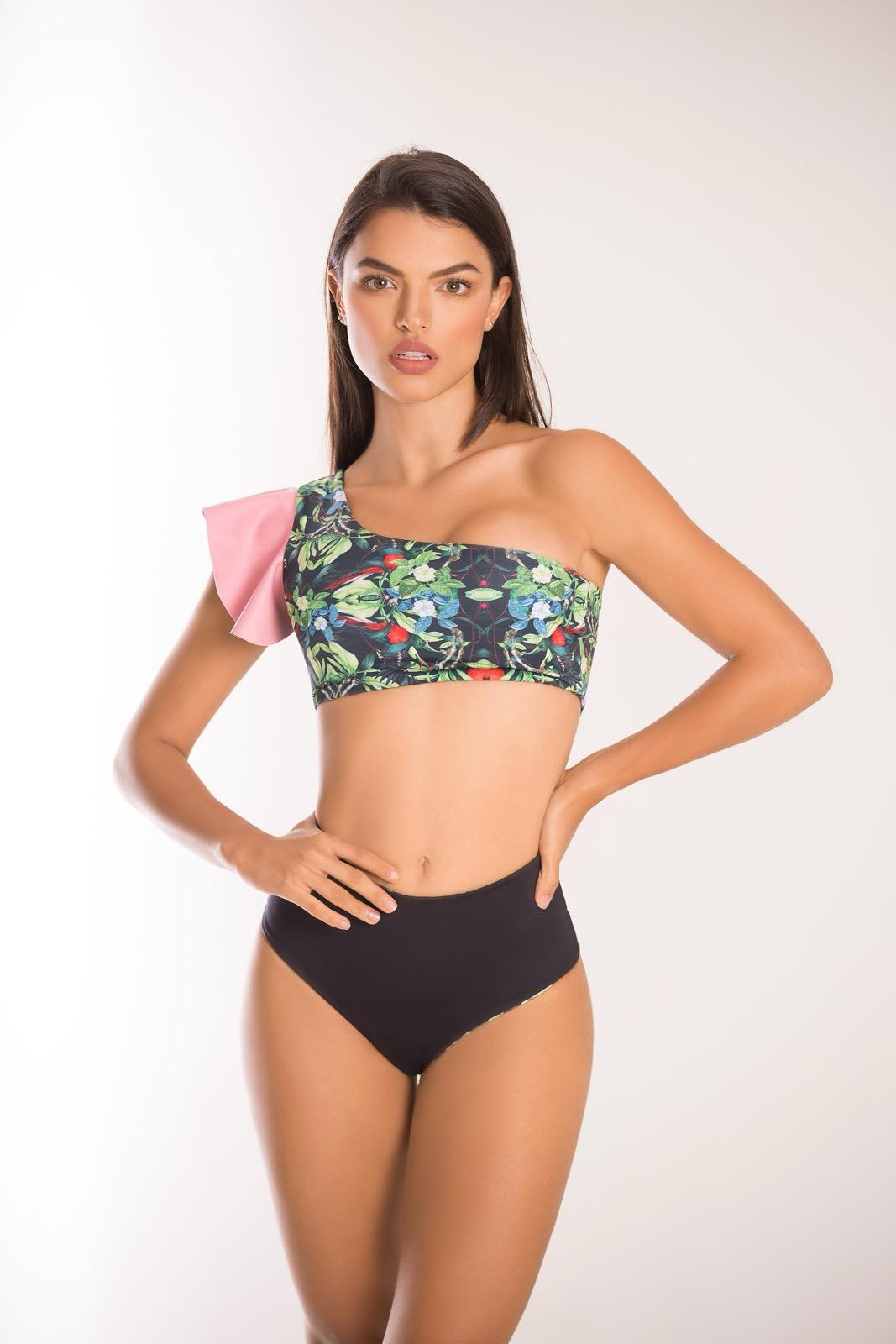 Forest Reversible Bikini Top