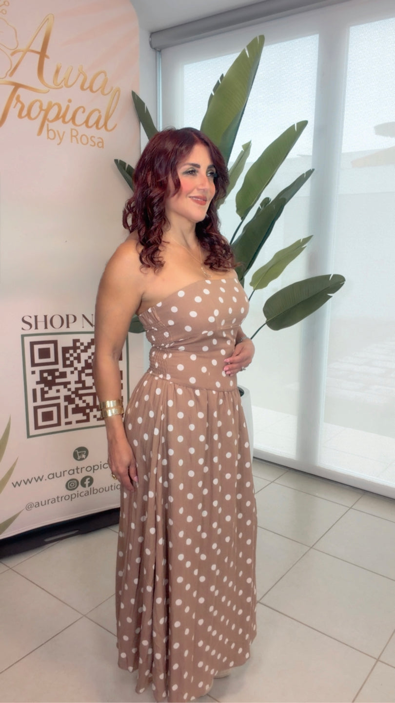 Polka Charm Maxi