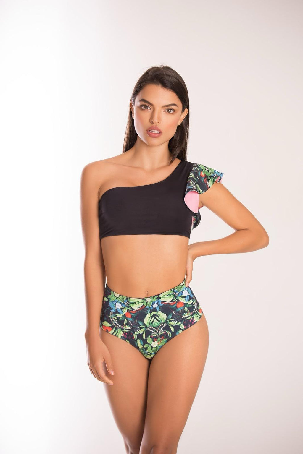 Forest Reversible Bikini Top