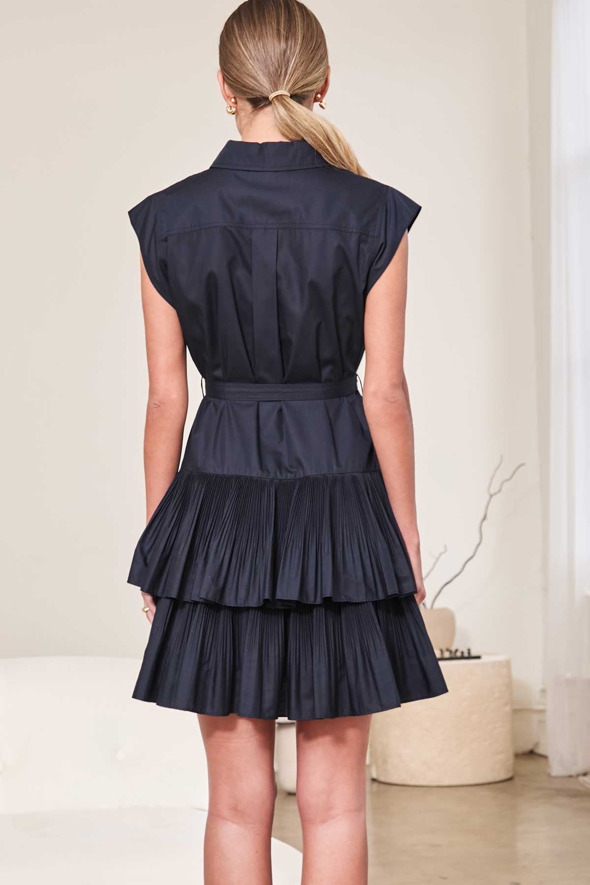 Eclipse Pleated Dress