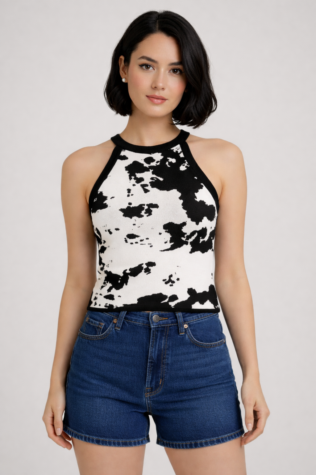 Wild Ink Halter Top