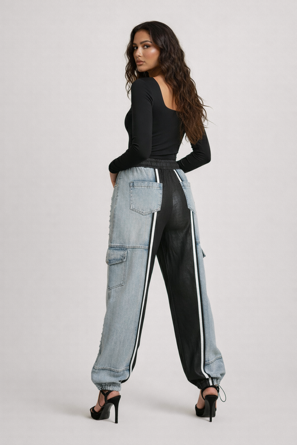 Luxe Denim Jogger
