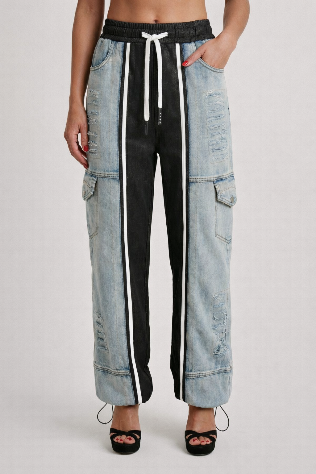 Luxe Denim Jogger