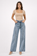 Sculpt Wide Leg Jean