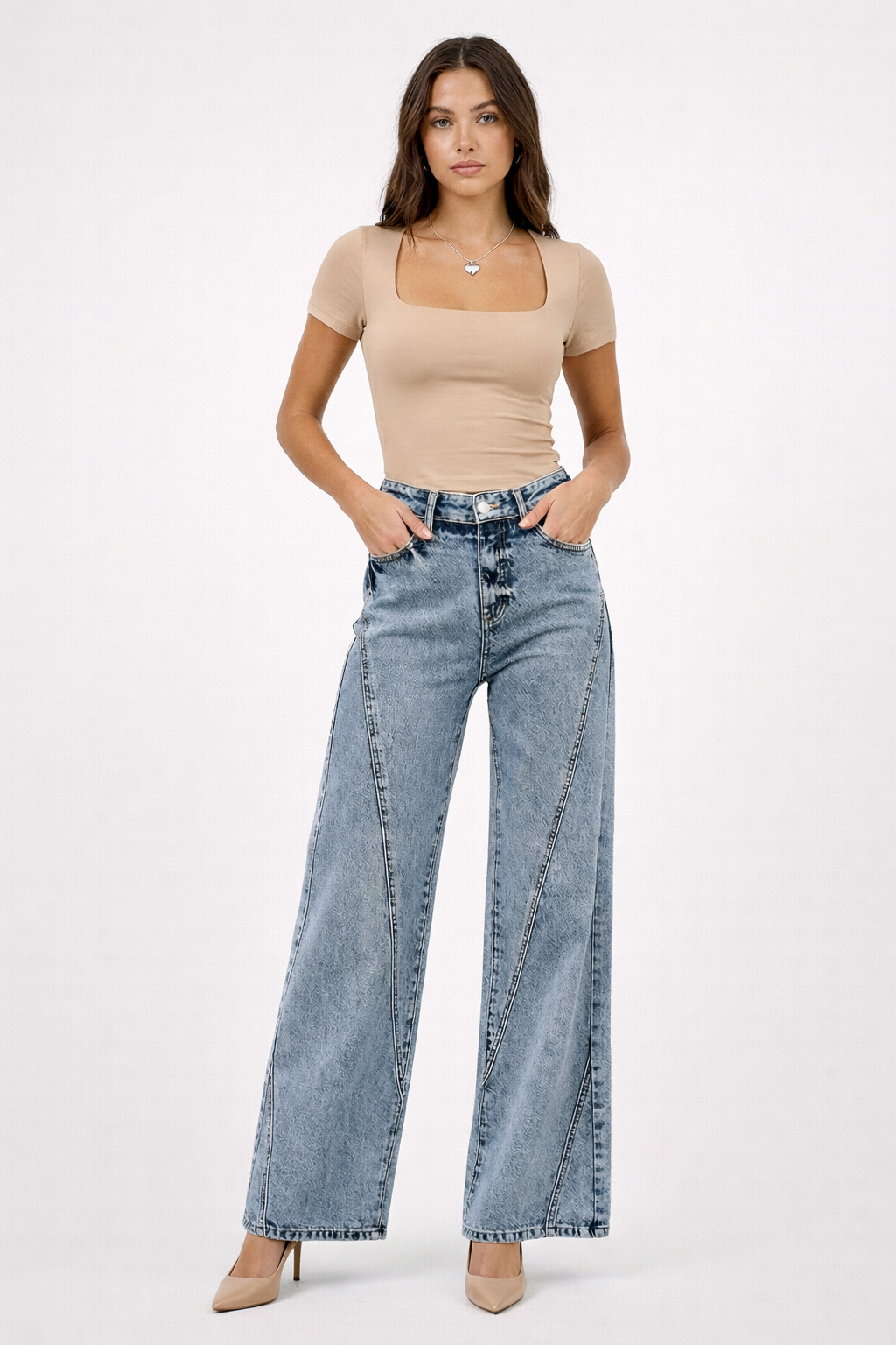 Sculpt Wide Leg Jean