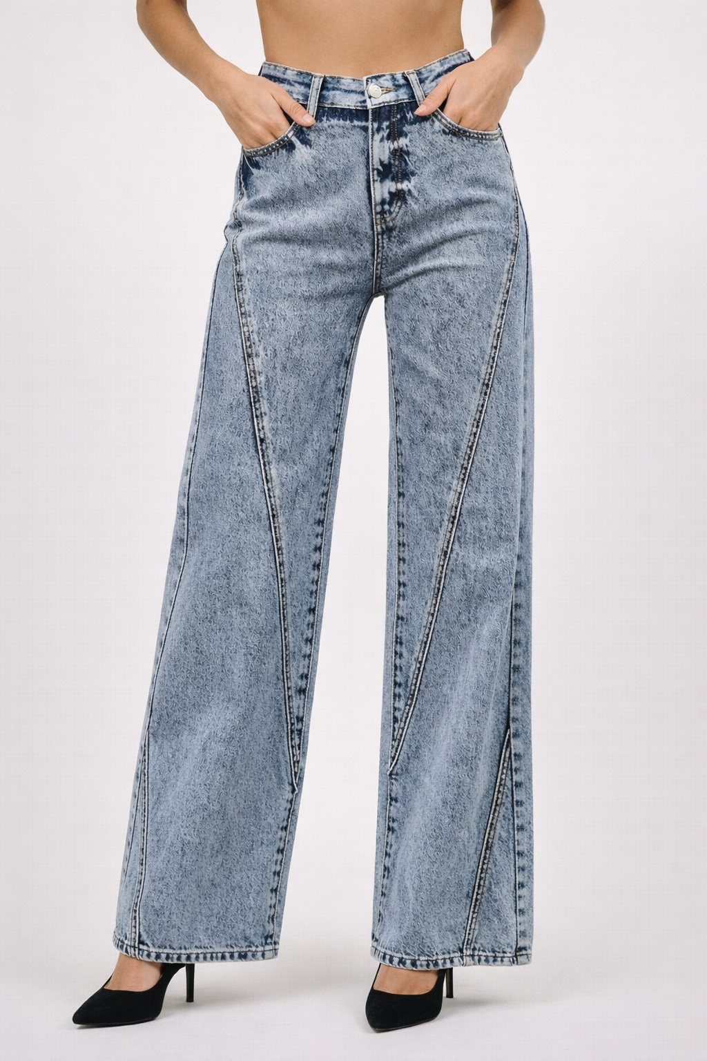 Sculpt Wide Leg Jean