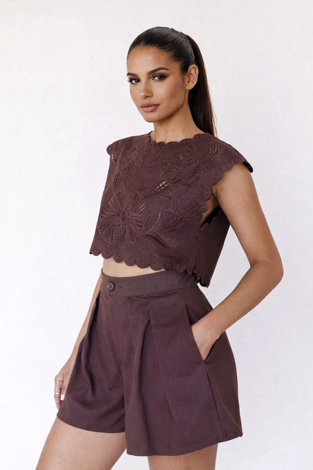 Summer Eyelet Two-Piece