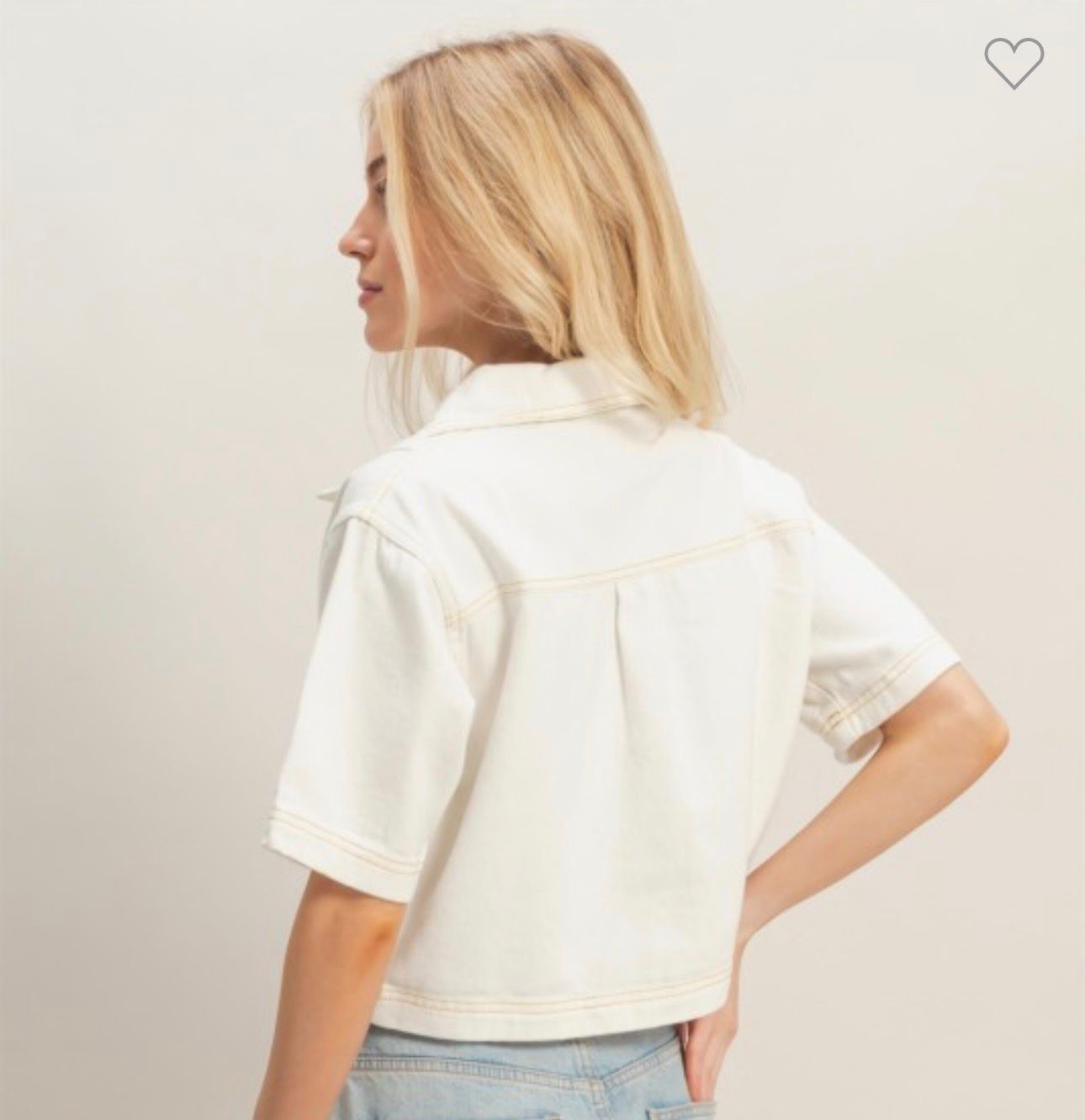 Perla del Sol Crop Top