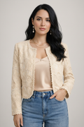Ivory Lace Jacket