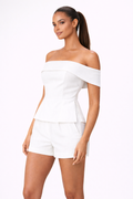 Warm Breeze Off-Shoulder Set